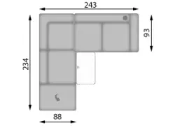 Конфигурация гарнитура Диван PARA