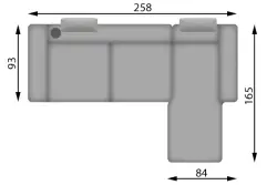 Конфигурация гарнитура Диван OXFORT