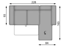 Конфигурация гарнитура Диван OXFORT